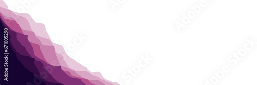 abstract purple color gradient simple graphic wave curve shape pattern vector design illustration good for wallpaper, backdrop, background, web banner, and design template