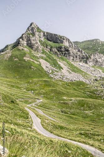 górska trasa P14 Durmitor, Czarnogóra, Montenegro, Europe