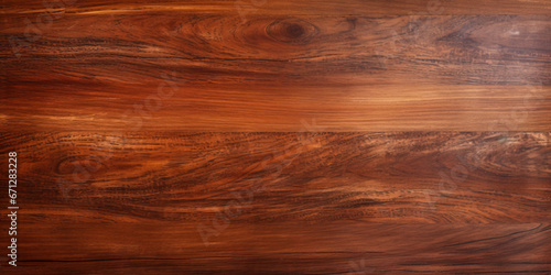 Wooden background. Lightly scratched polished wooden texture