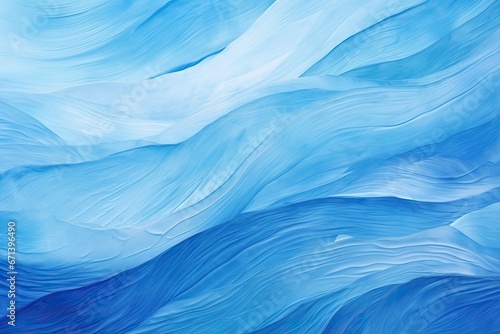 Blue Rhapsody: Abstract Background with Blue Wave or Veil Texture