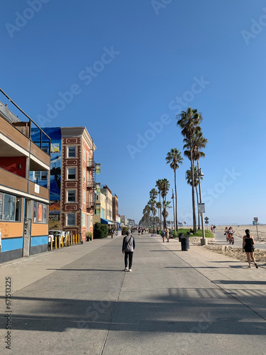 Plage de Venice Beach en Californie
