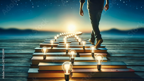 Journey of Knowledge: A Path Illuminated by Books and Ideas