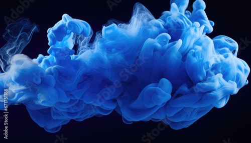  blue smoke shadow celestial , space fade Cloud ,abstract background 