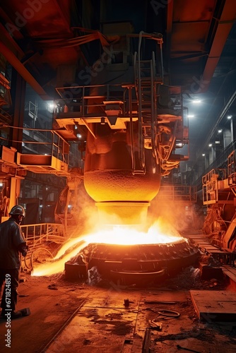 functional factory, metallurgical industry