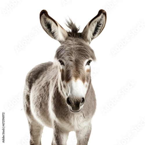 a donkey standing on a black background
