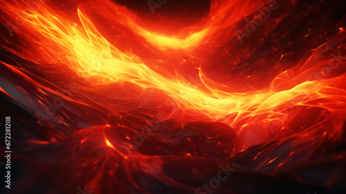 Hell fire inferno background. Hot dancing flames.