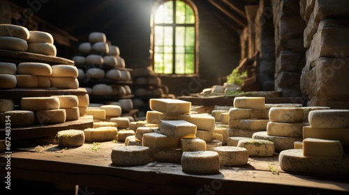 Discovering the Artisanal Delicacy of Roquefort, A Taste of Tradition. Generative AI