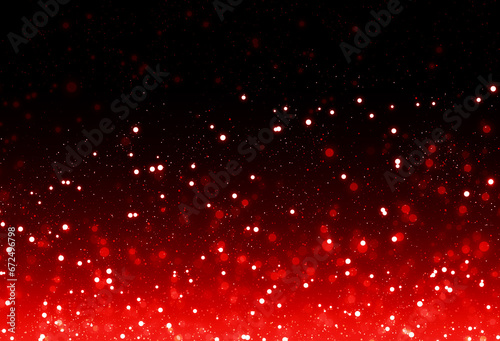 赤い光のキラキラ背景 