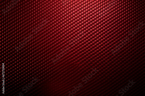 Red carbon fiber texture. Generative AI