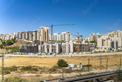 Construction of Israeli Settlements in the west bank
