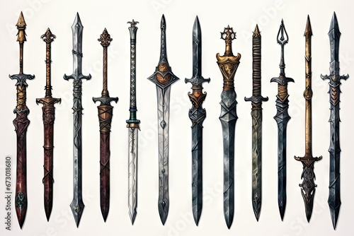 Medieval Weapons Set