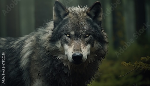 gray wolf lupus