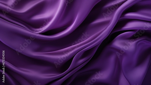 close up view of a purple silk like background AI generated
