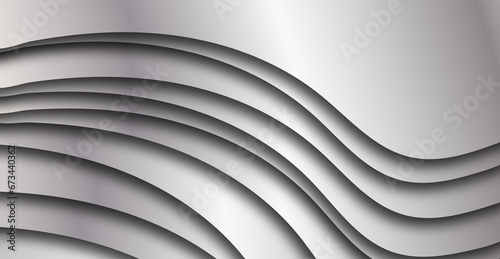 Abstract wavy texture on light gray background, energy and movement concept
