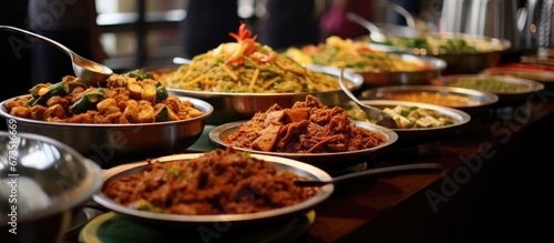 The hotel serves a variety of local Malaysian traditional foods in their buffet option