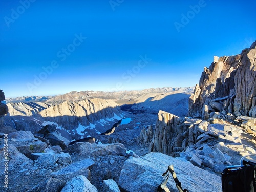 Hiking Mount Whitney, in California