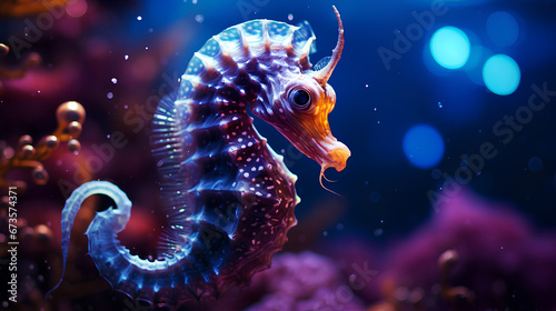 horned seahorse