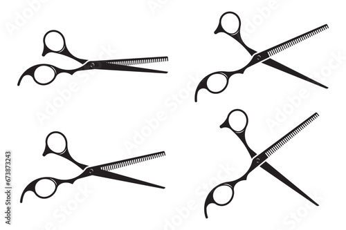 Hairdress barber scissors