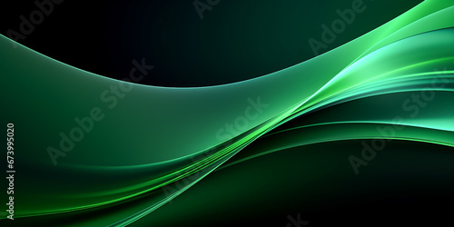 Grüner Hintergrund KI