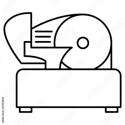 meat slicer icon