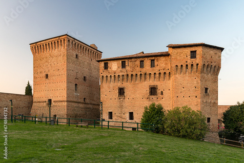 Fortress in the city center of Cesena, called Rocca Malatestiana