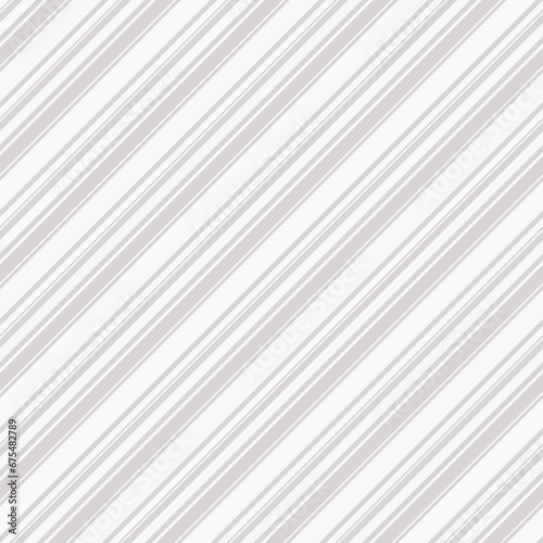 Abstract seamless vector pattern with diagonal stripes, minimalist design background with subtle repeating lines. Simple repeat geometric texture ornament for decor, print. White and beige color