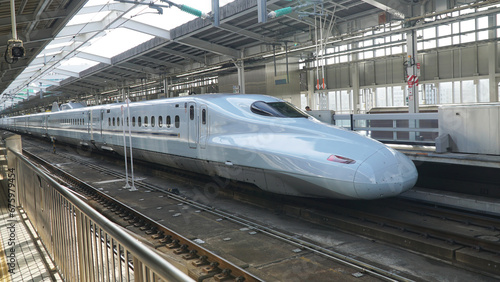 Shinkansen Bullet Train in Japan