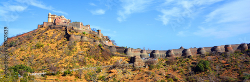 Kumbhal fort or the Great Wall of India, is a Mewar fortress on the westerly range of Aravalli Hills, 48 km from Rajsamand city India