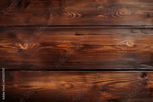 Abstract top view of dark wooden texture background with rich grain pattern and natural, rustic feel