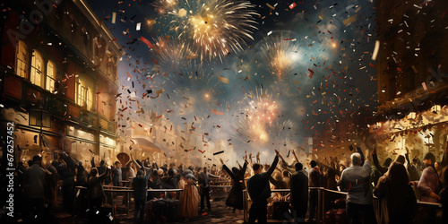 The cultural and regional variations in New Year's Eve celebrations around the world. 