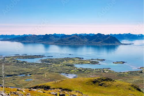 norwegian landscape in Lofoten