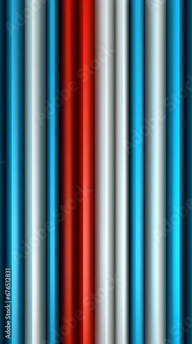 wallpaper image of vertical slot pattern. Blue red and white colors. Grainy textures Background created with Generative Ai