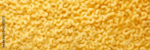 Macaroni and Cheese texture, top view, generative AI