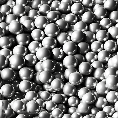 Metal beads repeat pattern