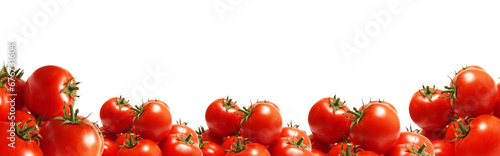 Frame tomato isolated