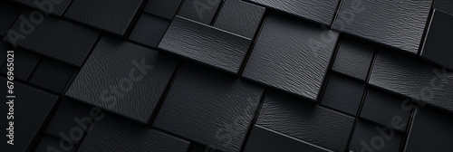 抽象的な立方体。黒い背景。3Dレンダリング、Abstract cubes. Black background. 3d render、Generative AI