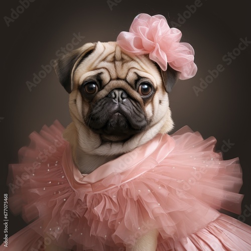 Ballerina Pug