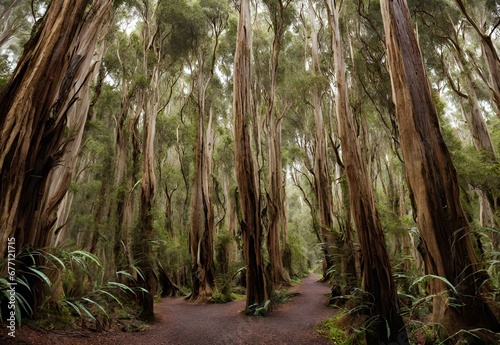 Eternal Eucalyptus: Australia's Great Otway National Park.