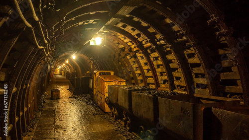 Stara sztolnia, podziemny korytarz w kopalni
