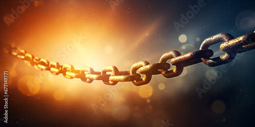 Chain freedom and separation concept,Unbinding the Chains: Exploring Concepts of Freedom and Separation 