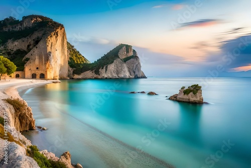 beach at sunset