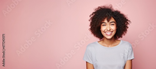 Young Asian biracial woman smile happy face portrait