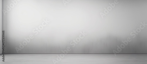 Abstract studio background with a gradient of grey and white Copy space image Place for adding text or design