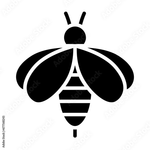 Honeybee, pollinator, Apis, hymenopteran, stinger icon and easy to edit.