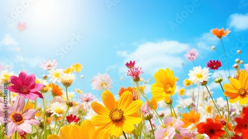 flower sunny bright space sun illustration nature floral, beauty garden, beautiful natural flower sunny bright space sun