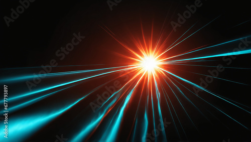 Overlay, flare light transition, effects sunlight, lens flare, light leaks. High-quality stock image of warm sun rays light effects, overlays or Forest Green flare isolated on black background for des
