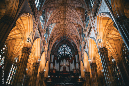 The Majestic Interior of St. Patrick's Cathedral - Manhattan, New York City