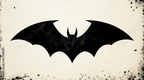Black bat banner