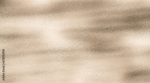 Digital graphic background of sunlight hitting summer sand in light beige-brown gradient tones. For products, banners, advertisements, scenes, travel, seasons.