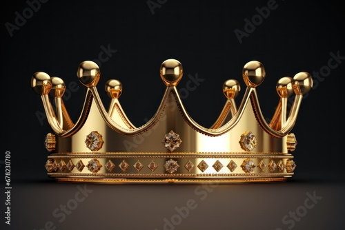 Royal gold crown